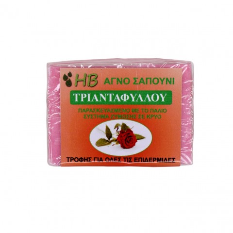 Φυτικό σαπούνι Τριανταφύλλου χιλής 100gr